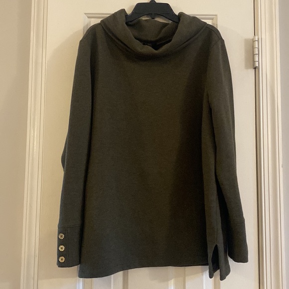 Talbots Funnel Neck Sweatshirt / Pullover - Picture 2 of 6